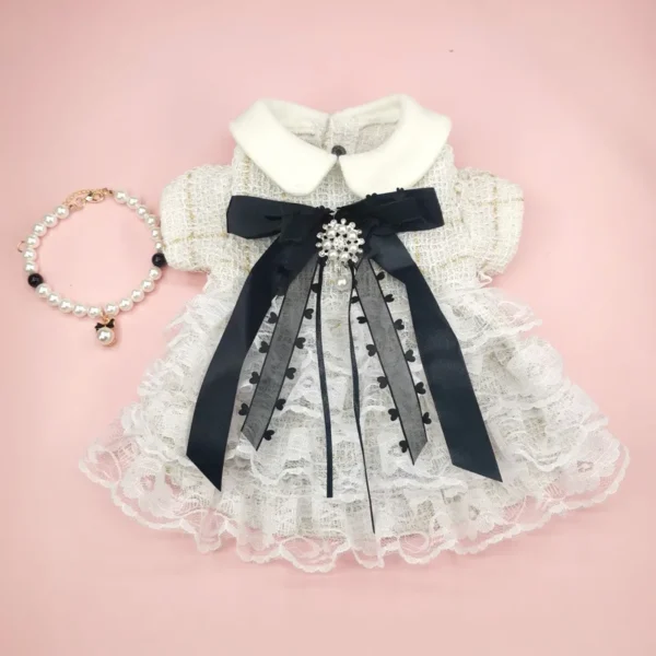 Small Dog Elegant Lace Clothes