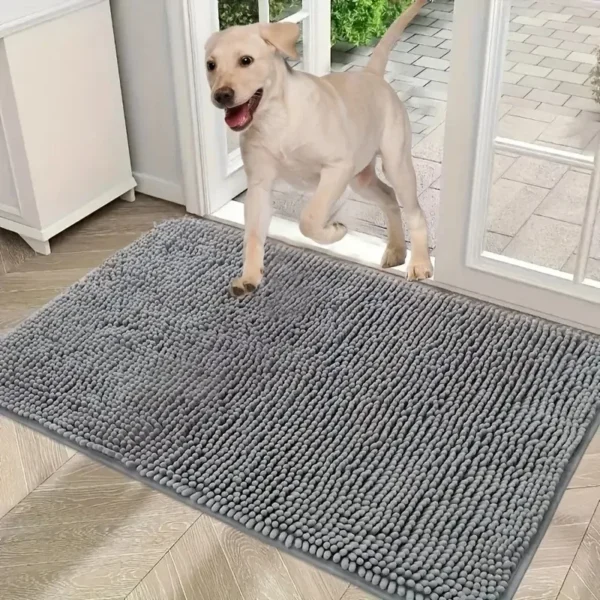 Washable Microfiber Muddy Paw Mat